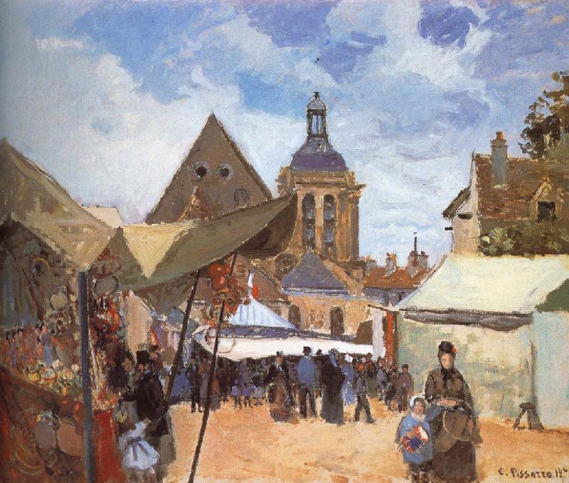 Camille Pissarro September s Pang map oise